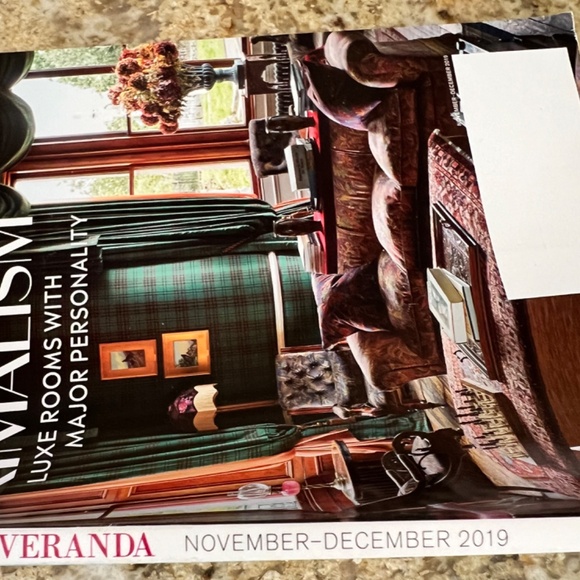 4 VERANDA MAGAZINES issues: 10/2011, 11-12/2012, 11-12/2017, 11-12/2019 - Picture 3 of 7